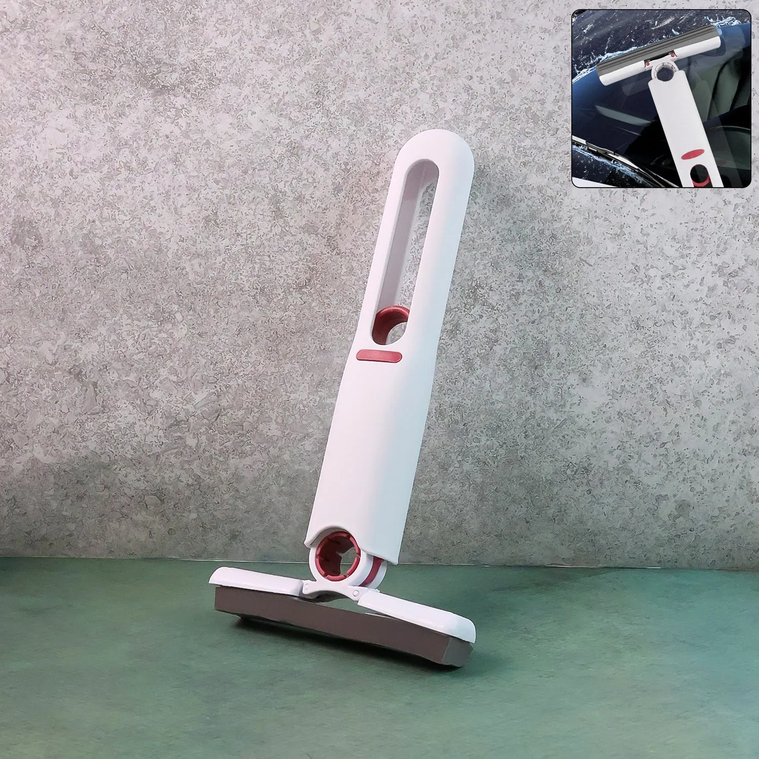 Premium Silicone Wiper – 2-in-1 Streak-Free Window & Car Cleaner - Buy Online at Alikart