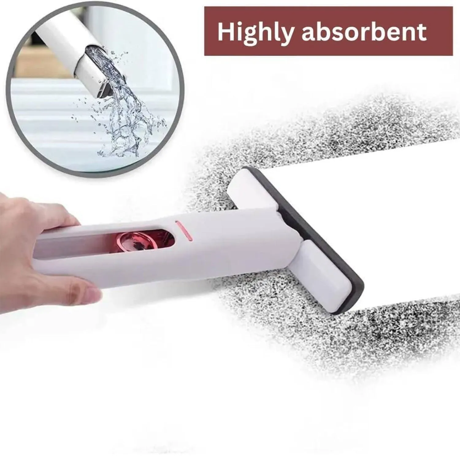 Silicone Wiper – 2-in-1 Streak-Free Window & Car Cleaner - Detailed Feature View 6