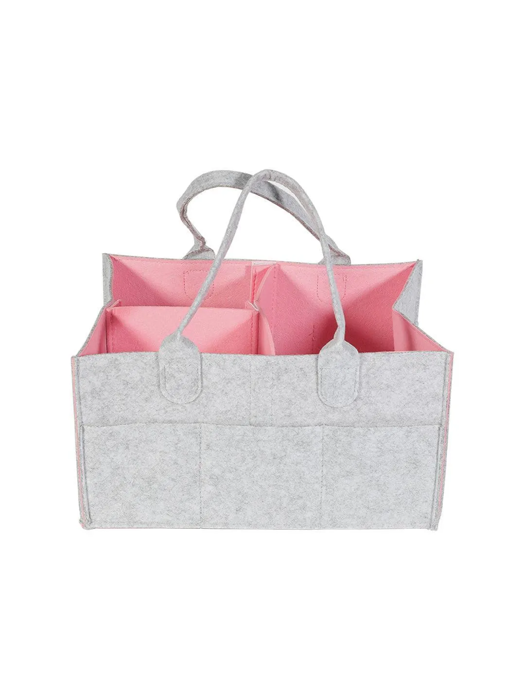 Square Felt Home Storage Organizer - 34X24X18Cm - Detailed Feature View 10