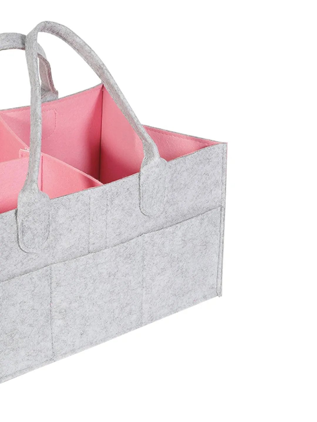 Square Felt Home Storage Organizer - 34X24X18Cm - Detailed Feature View 11