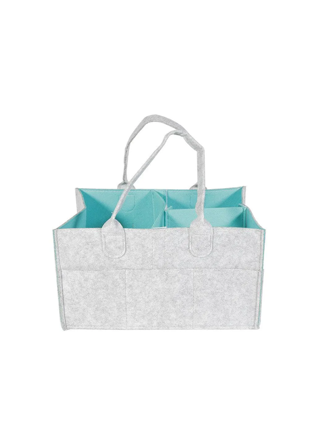 Square Felt Home Storage Organizer - 34X24X18Cm - Detailed Feature View 4