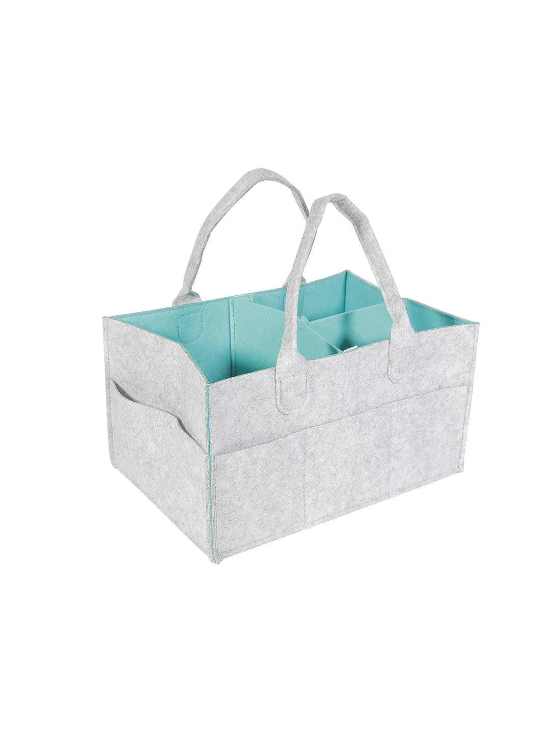 Square Felt Home Storage Organizer - 34X24X18Cm - Detailed Feature View 5