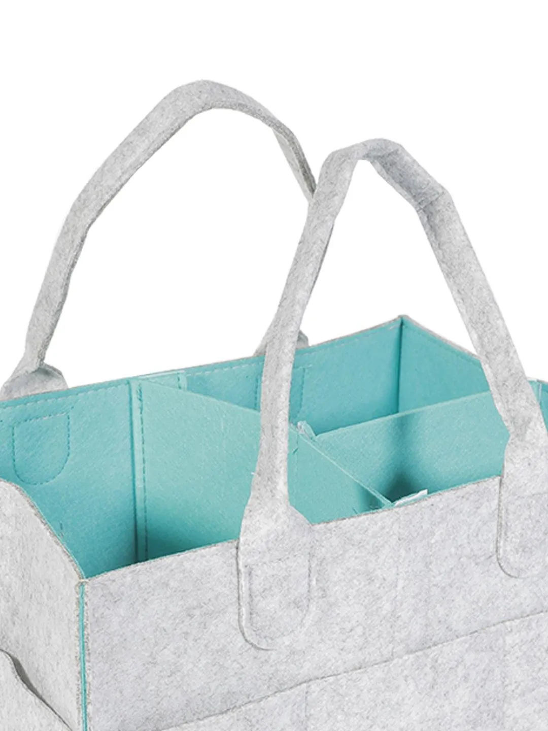 Square Felt Home Storage Organizer - 34X24X18Cm - Detailed Feature View 7