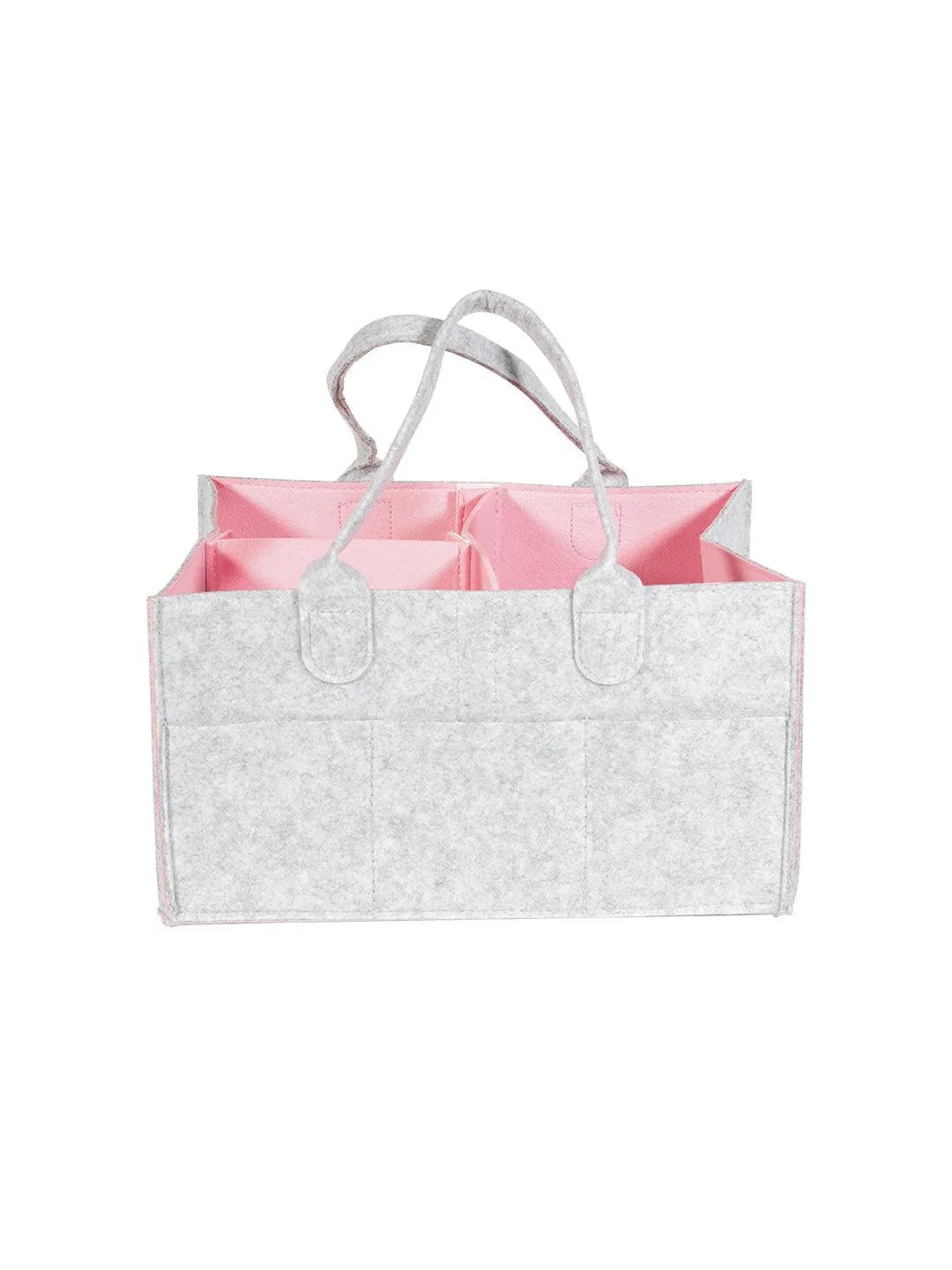 Square Felt Home Storage Organizer - 34X24X18Cm - Detailed Feature View 9