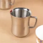 Premium Stainless Steel Solid Tea & Coffee Mugs ( Set Of 2, 300 mL, Silver Colour ) - Buy Online at Alikart