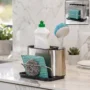 Premium Stainless Steel Sink Caddy Organizer Rack Holder Kitchen Sponge Stand (1 Pc) - Buy Online at Alikart