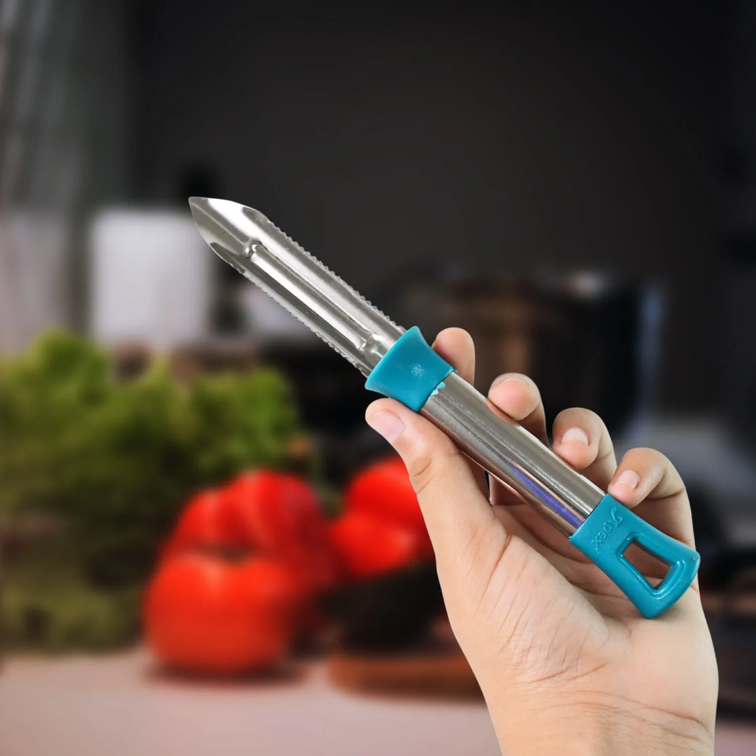Stainless Steel Vegetable Peeler – Sharp, Ergonomic Design - Detailed Feature View 2