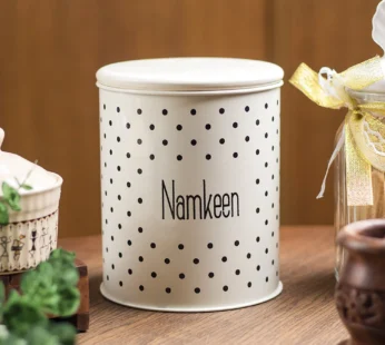 Stylish Ivory Namkeen Jar
