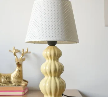 Stylish Light Yellow Table Lamp
