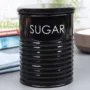 Premium Sugar Jar With Lid - (Black, 900mL) - Buy Online at Alikart