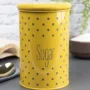 Premium Sugar Jar With Lid - (Yellow, 900mL) - Buy Online at Alikart