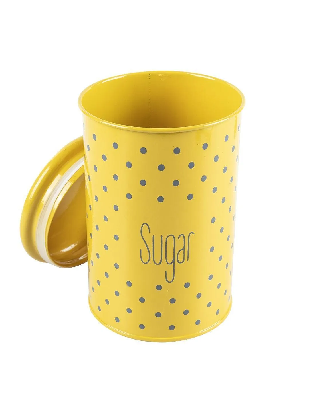 Sugar Jar With Lid - (Yellow, 900mL) - Detailed Feature View 1