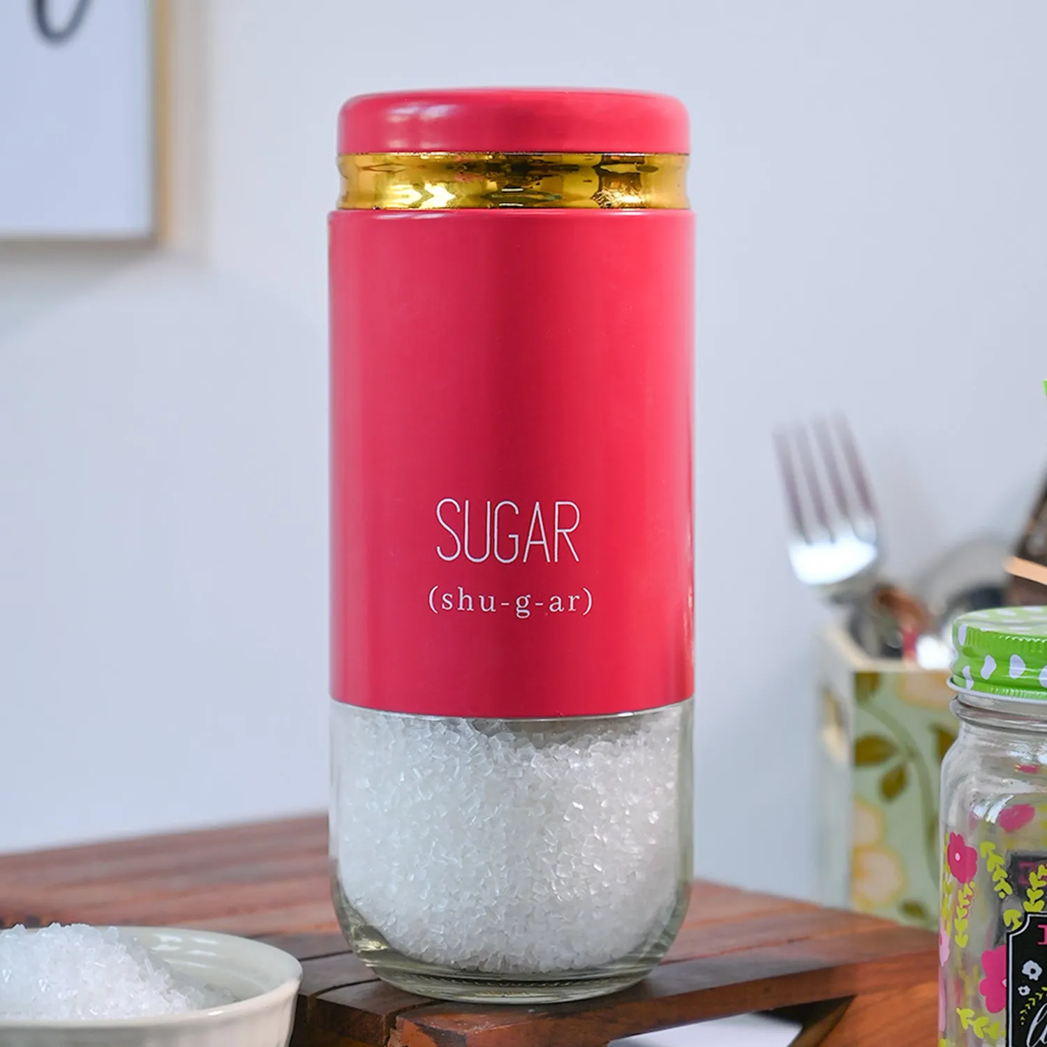Premium Sugar Storage Jar 850Ml - Buy Online at Alikart