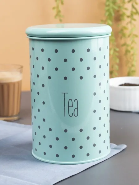 Tea Jar with Lid – (Green, 900mL)