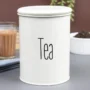 Premium Tea Jar with Lid - (Off White, 900mL) - Buy Online at Alikart