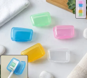 Toothbrush Head Cover Caps, Anti Dust Travel Brush Protector (5 Pcs)
