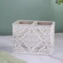 Premium Traditional Engraved Design Toothbrush Holder - Buy Online at Alikart