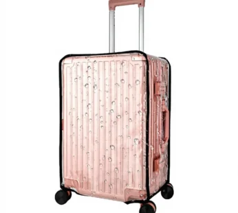 Transparent Luggage Trolley Waterproof Cover – Dustproof & Scratch-Resistant Suitcase Protector