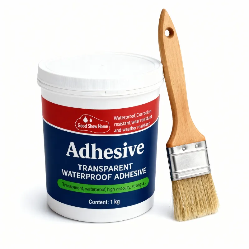 Premium High-Strength Transparent Adhesive Magic Glue with brush (1kg) – Waterproof, Corrosion Resistant & Long-Lasting (With Brush) - Buy Online at Alikart