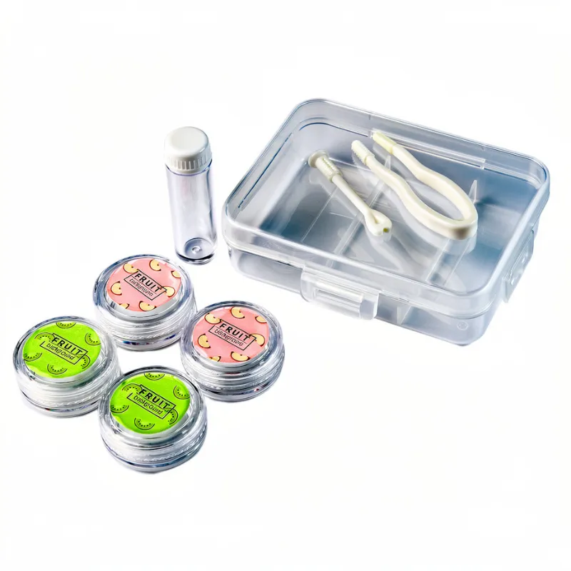 Travel Transparent Contact Lens Case Box- Portable Lens Box for Men and Women ( Pack of 1 ) - Detailed Feature View 1