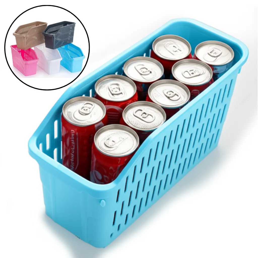 Premium Navya Multipurpose Storage Basket – 4000ml Plastic Organizer Basket for Kitchen & Home Use (Random color-Pack of 3) - Buy Online at Alikart