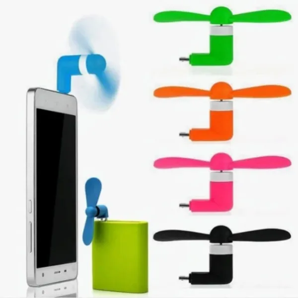 Premium Mini OTG Mobile Fan with C Type Pin – Portable USB Fan for Smartphones - Buy Online at Alikart