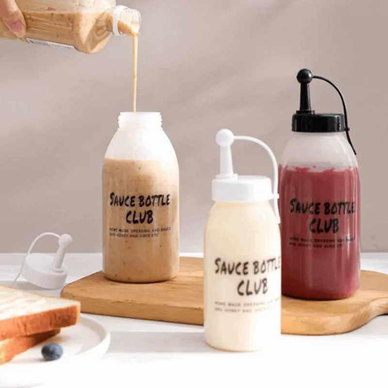 Premium 650 ml Food-Grade Squeeze Sauce Bottle – Pointed Mouth Ketchup & Salad Dressing Dispenser(Pack of 1 Pc) - Buy Online at Alikart