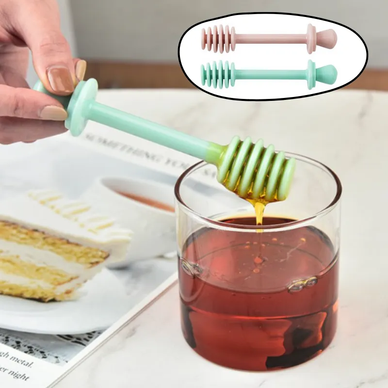 Premium 2 Pcs Honey Stick Stirrer – Comfortable Honey Dipper for Tea, Coffee, Milk & Drinks - Buy Online at Alikart