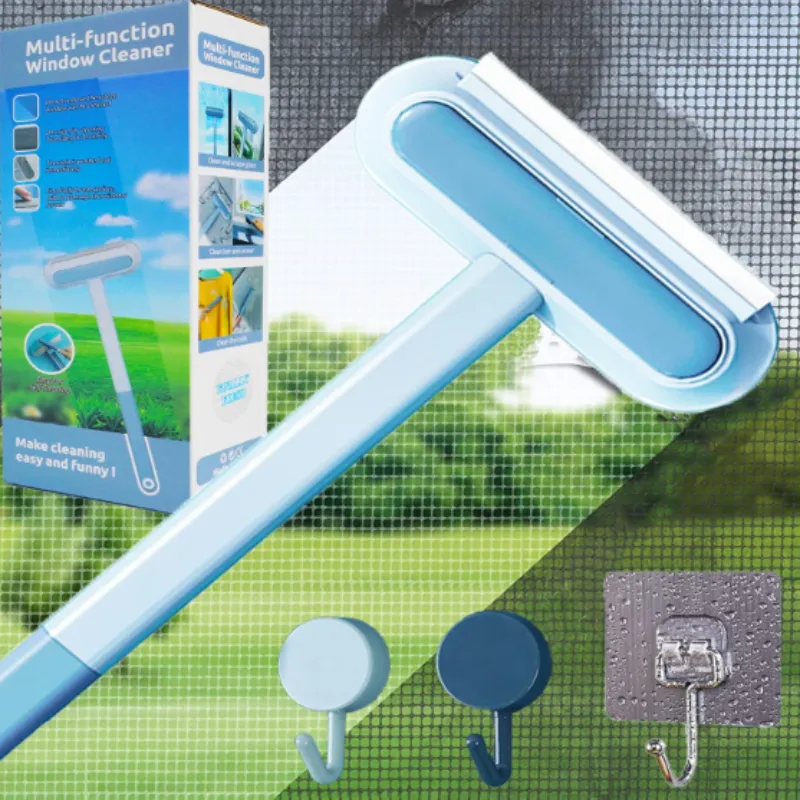 Premium Multi-Function Window Cleaner with Spray & Wiper – 2-in-1 Glass Cleaning Tool for Home & Office - Buy Online at Alikart