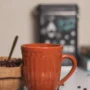 Premium VON CASA Ceramic Coffee & Tea Mug - 300 Ml, Brown - Buy Online at Alikart