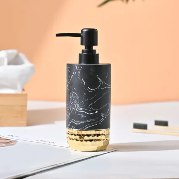 VON CASA Charcole Soap Dispenser – 200Ml
