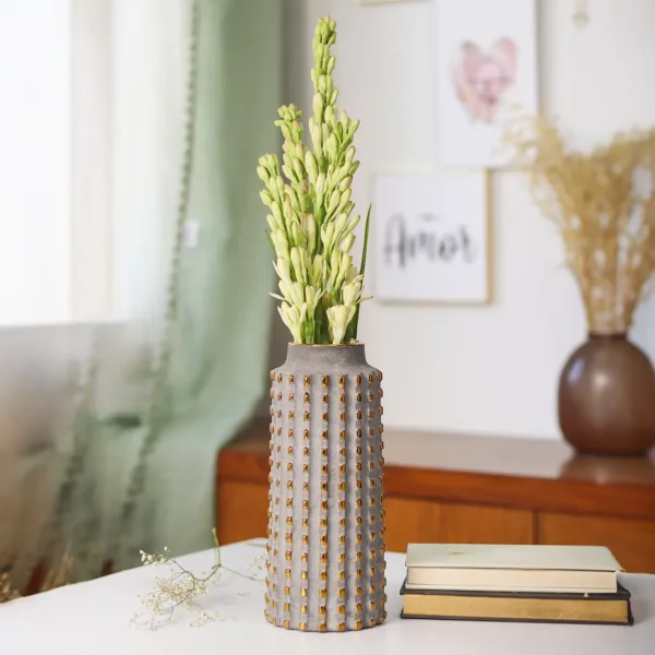 VON CASA Geometric Ceramic Vase