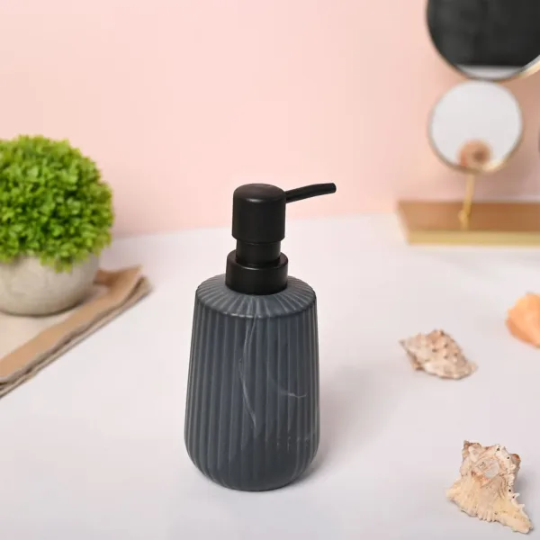 VON CASA Grey Soap Dispenser – 300ml