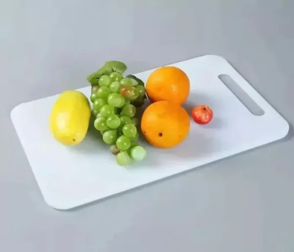 White Plastic Cutting Board – Large (37*23 Cm)