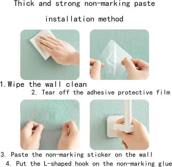 Multipurpose Retractable Plastic Storage Hanger - Detailed Feature View 3
