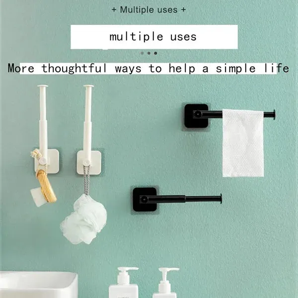 Multipurpose Retractable Plastic Storage Hanger - Detailed Feature View 1
