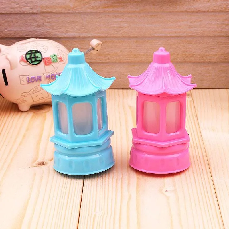 Castle Shape LED Night Lamp – Cute Decorative Night Light for Kids, Bedroom & Home Décor (Random Color-Pack of 1 Pc) - Detailed Feature View 2