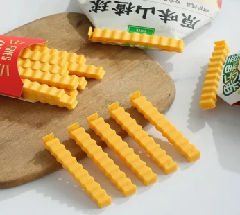 French Fries Sealing Clip – Snack Bag Resealer, Food Storage Clip (12 PCs in 1 set)