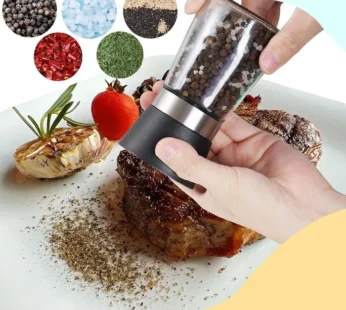 Manual Pepper Grinder, Spices & Rock Salt Crusher