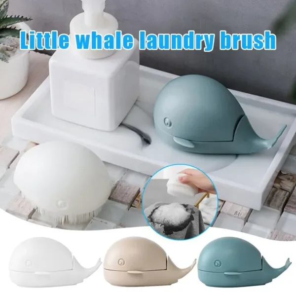 Whale Laundry Brush (Random Color)