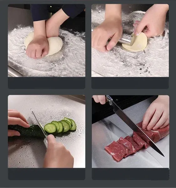 Stainless Steel Chopping Board - Detailed Feature View 1