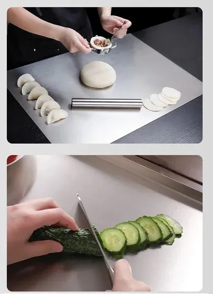 Stainless Steel Chopping Board - Detailed Feature View 3