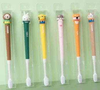 Cartoon Head Design Kids Toothbrush