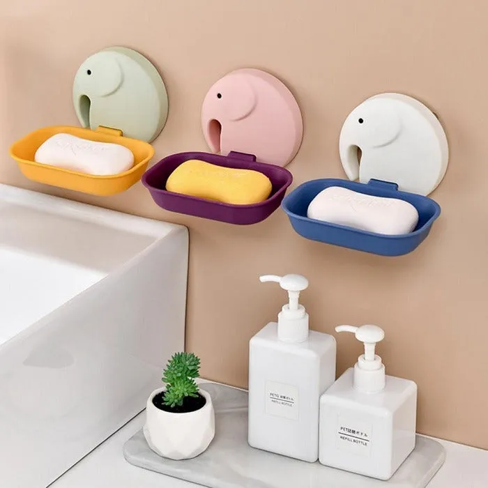 Elephant Pattern Soap Tray - Detailed Feature View 2