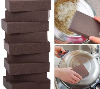 Emery Dish Washing Sponge – Heavy-Duty Aluminum Oxide Scrubber for Utensils [Buy 1 Get 1 Free]