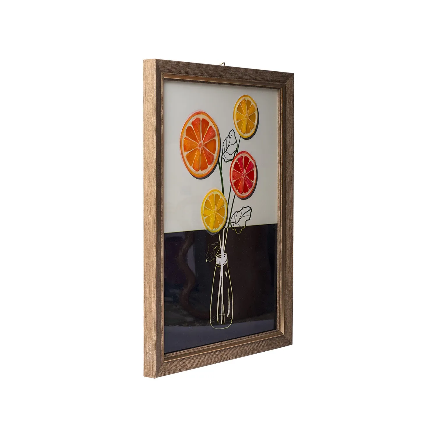 Wall Décor Painting - Fruit Flower Pot - Detailed Feature View 3