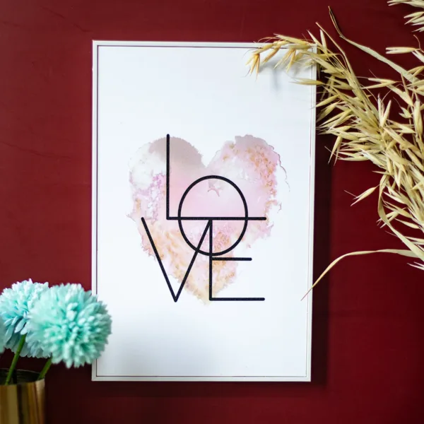 Wall Décor Painting – Heart