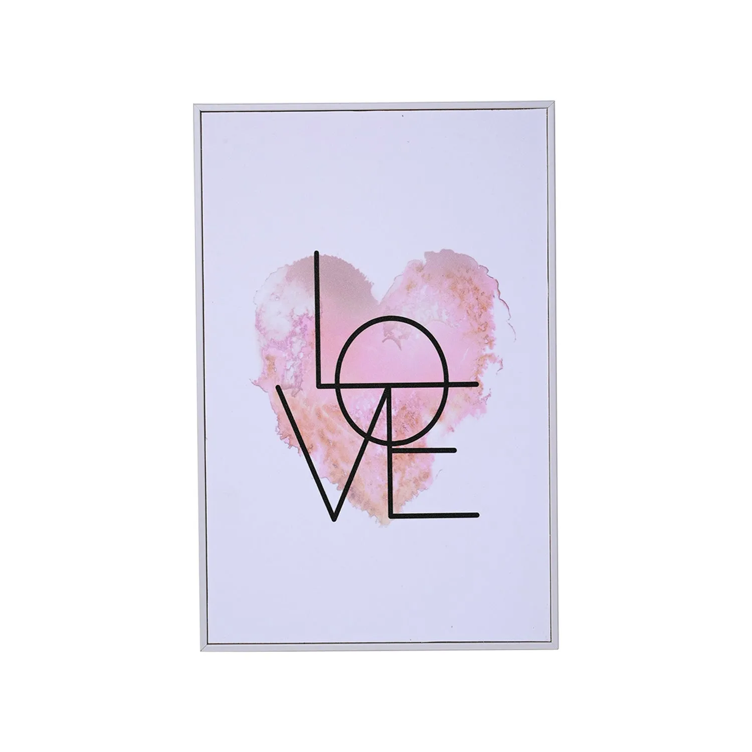 Wall Décor Painting - Heart - Detailed Feature View 2