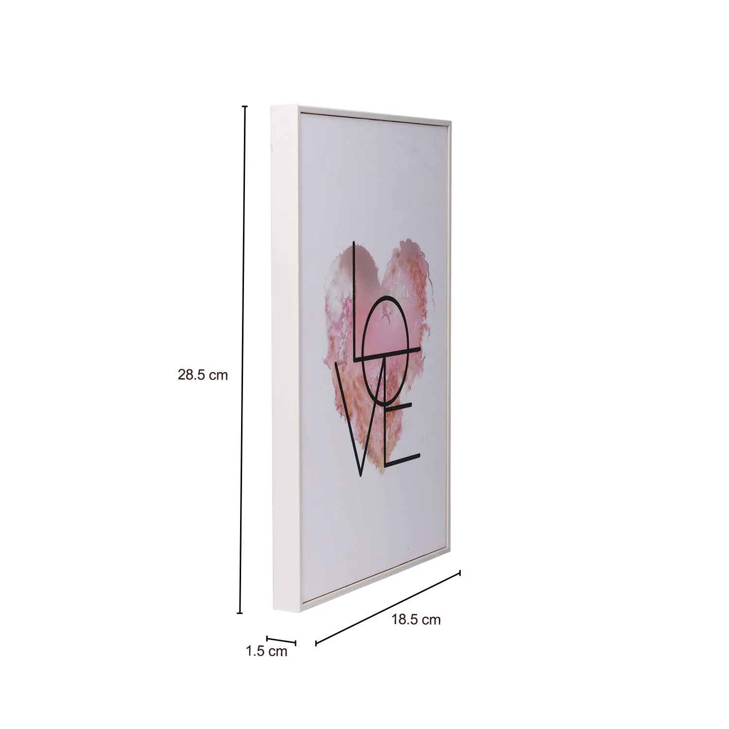 Wall Décor Painting - Heart - Detailed Feature View 4