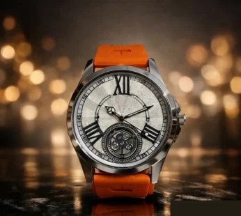Sporty Analog Wrist Watch – Stylish Design & Bold Strap